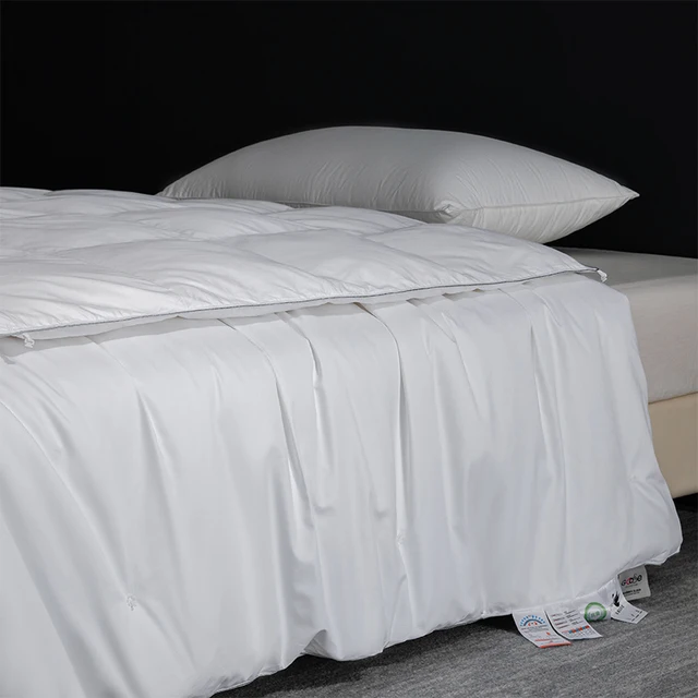 Couette en soie pour lit double: couette d'été douce pour la peau, contrôle de l'humidité, 200x220cm, livraison gratuite 2