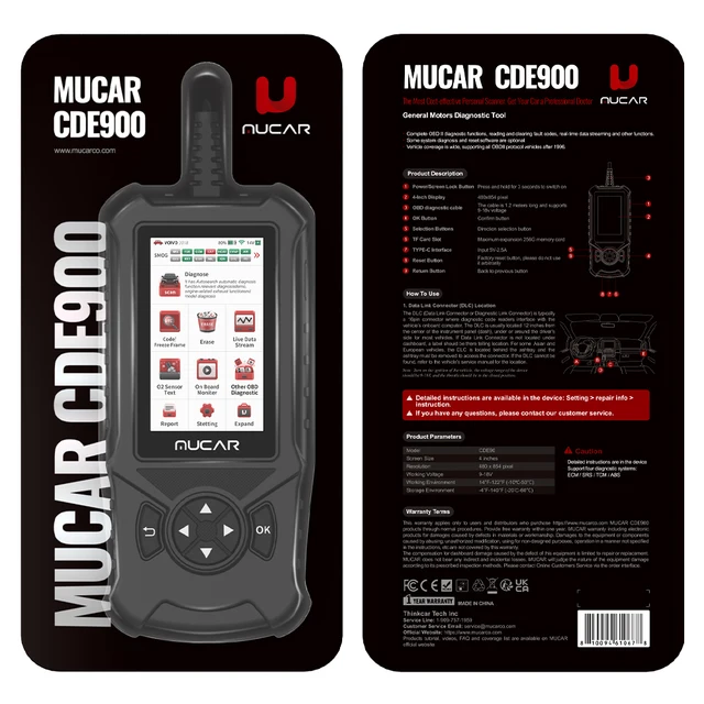 🚨 Mucar CDE900 - La mejor relación calidad- precio🚨