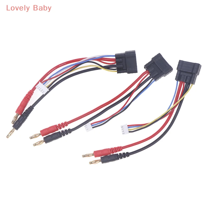 TRX ID mâle Compatible chargeur plomb 4S/3S/2S Lipo batterie balles connecteur câble de charge à 4mm banane pour TRX RC voiture – Image 2