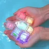12PCS Baby Bath Bathtub LED Light Up Toys Colorful Waterproof Glowing Bath Toys for Boys Girls Infant Birthday Xmas Gift 1