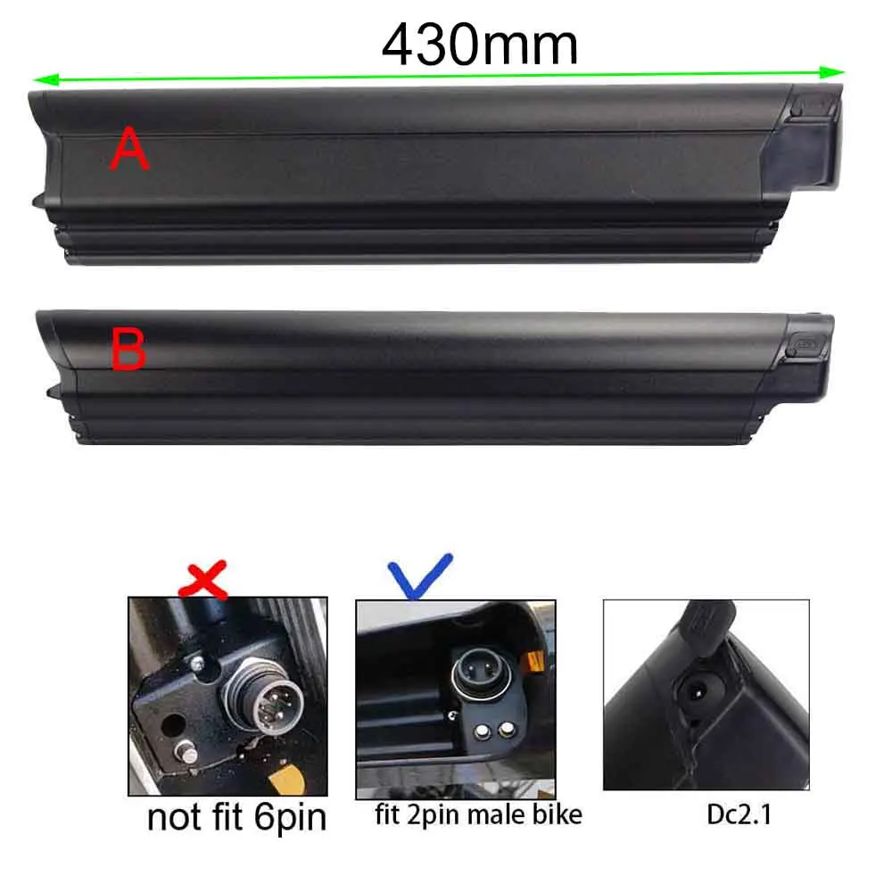 Eel Pro 36V 48V 12.8Ah 14Ah 16Ah Integrato Per Pirez E3 Sembre Pirez Litio Una Fafrees Kre27.5 Sostituzione Legnano Trekking