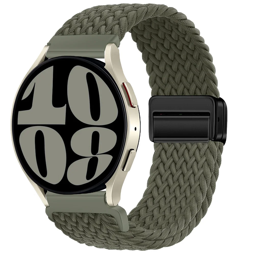 Flexible Braided Nylon Smartwatch Strap - 22mm/20mm Band