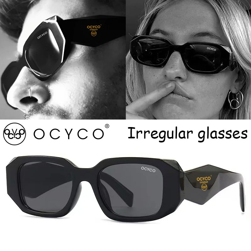 Brand Glamour Designer Women Sunglasses Stylish Small Retro Square