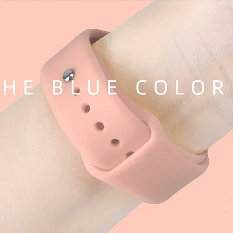 Versatile Silicone Watch Band – Premium Strap for Smartwatches (22mm/20mm) for Women and Men