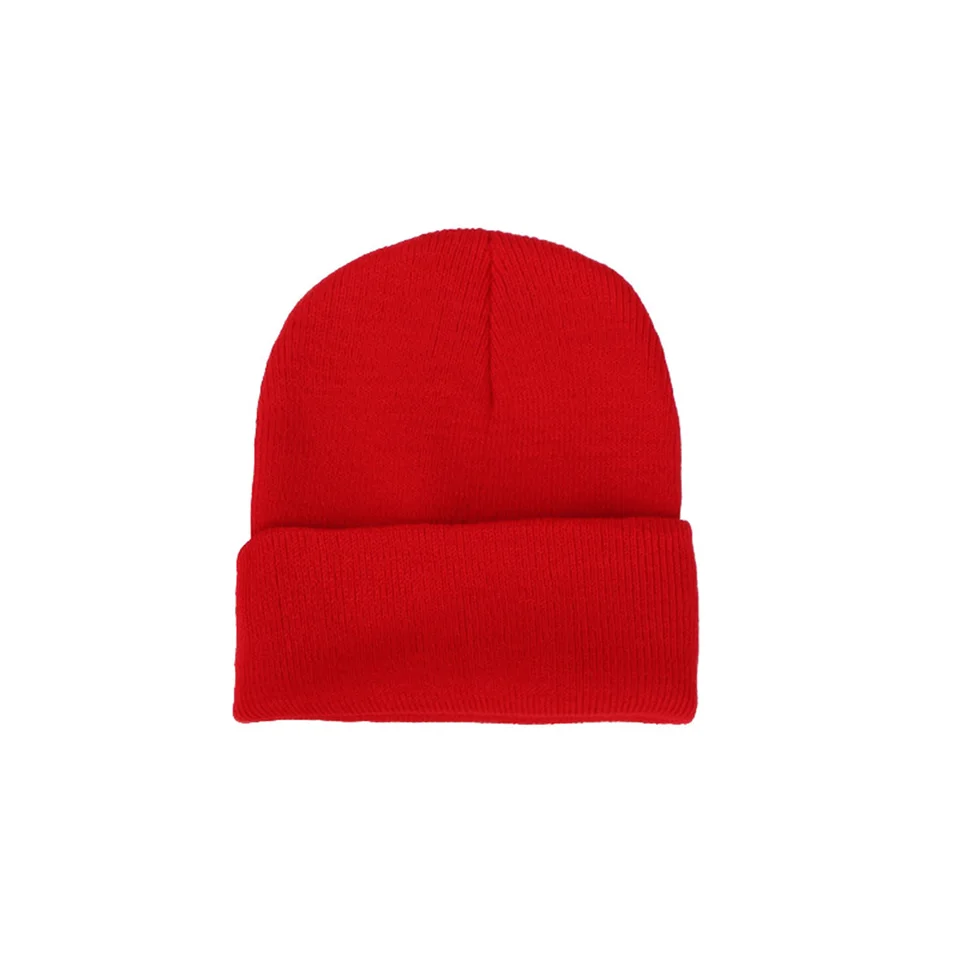 Gorro De Lana De Punto De Invierno Para Mujeres Y Hombres Gris M