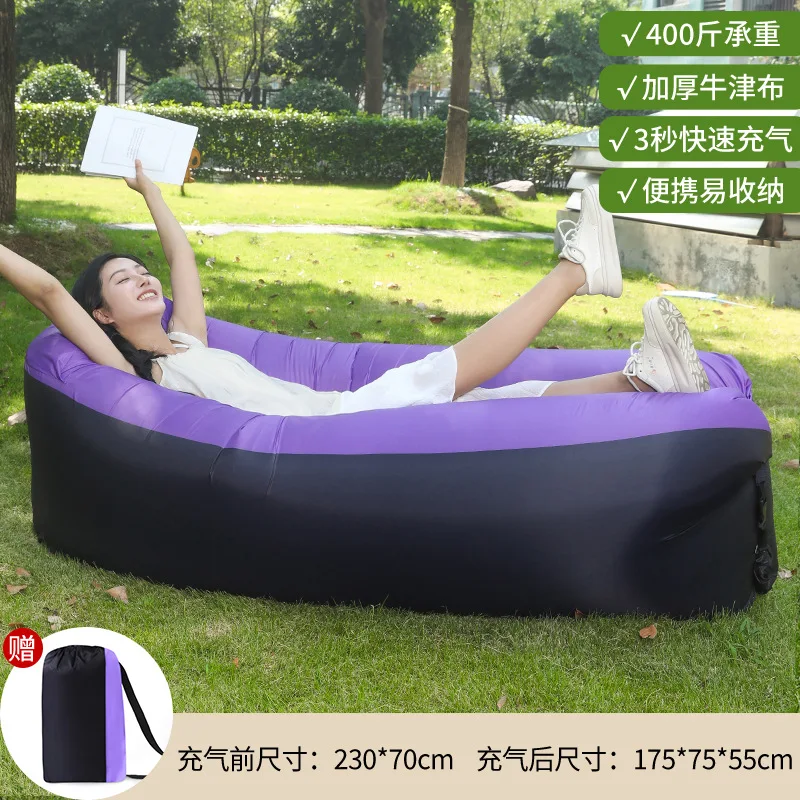Purple black sofa