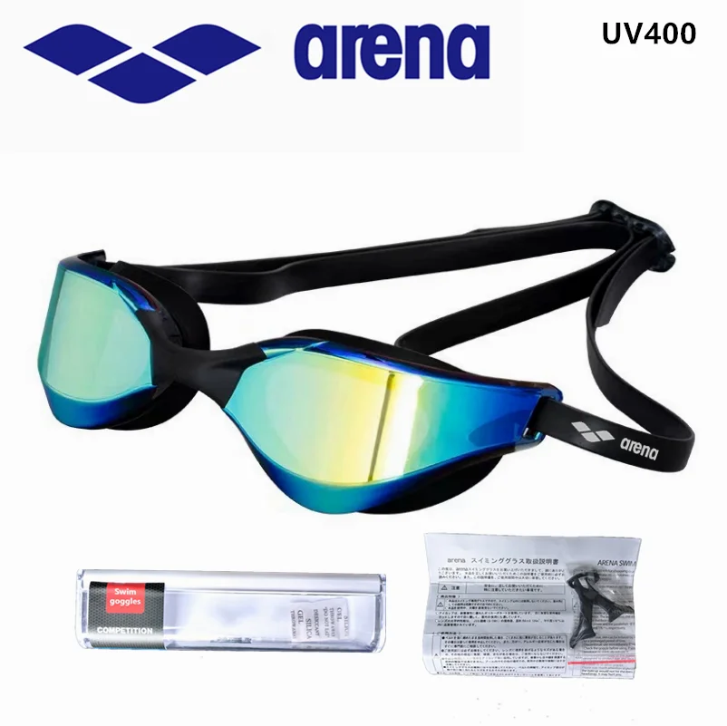 Swimming Goggles ARENA waterproof anti fog racing professional high-definition UV400 competition training