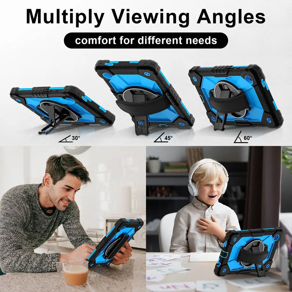 Durable Silicone + PC Protective Tablet Cover