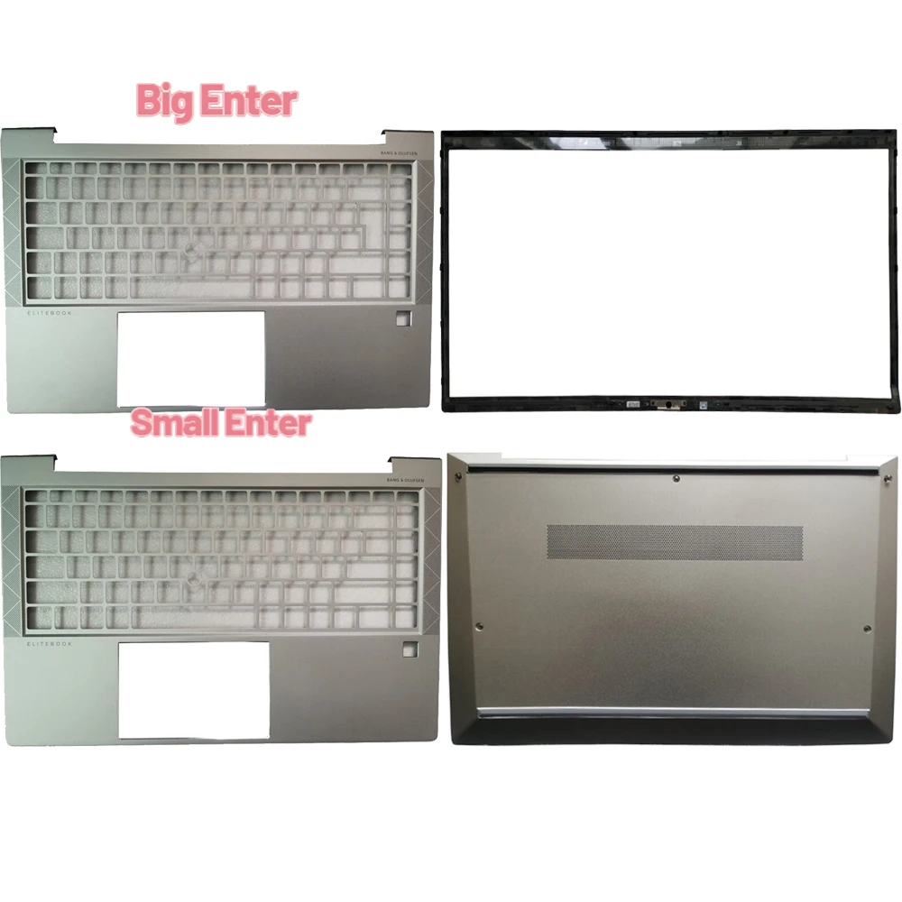 para hp Elitebook 840 g8 745 845 g7 Moldura Dianteira Palmrest Capa Superior 6070b1847701 6070b1707705 Case Base Inferior M36309001 Novo