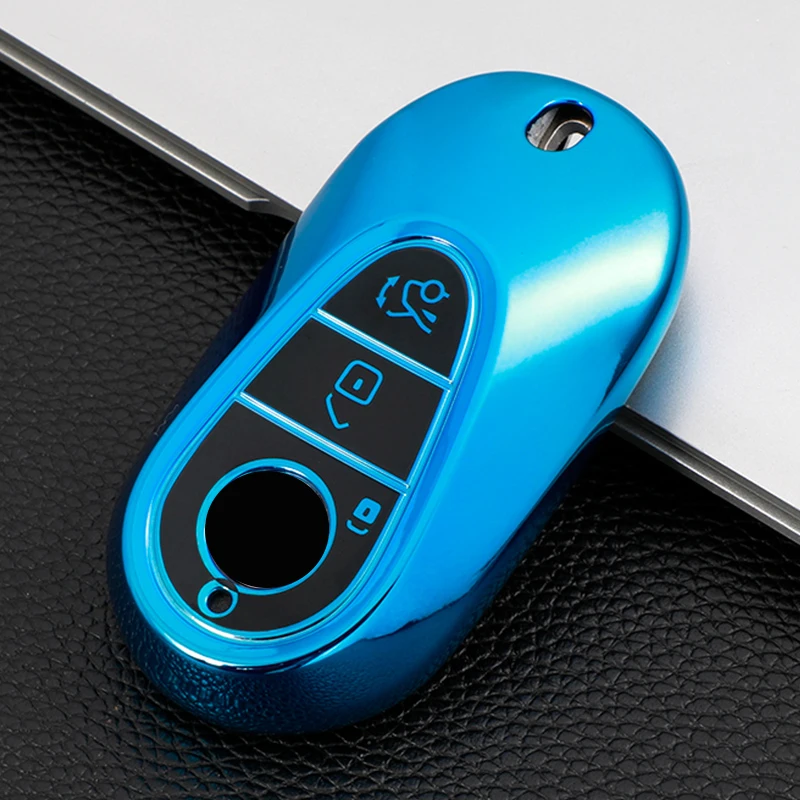 For Mercedes Benz C S Class W206 W223 S350 C260 C300 S400 S450 S500 TPU Car  Remote Key Case Cover Shell Protector Keyless - AliExpress