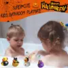 Halloween Rubber Ducks,Halloween Style Design Duck Toy for Jeep Ducking Trick or Treat Goodie Bag Filler  Halloween Themed Party 4