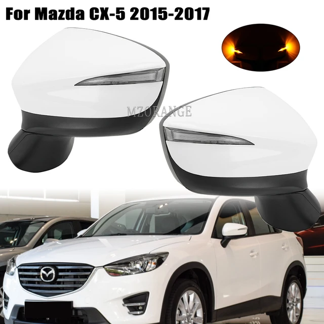 マツダ純正CX-5フロント右ドアミラーCX5電動ミラーKE2FWレンズKE2AW後期KE5FWウィンカー ランプKE5AWサイドミラー運転席側LEDウインカー cx－5 サイドミラーの通販
