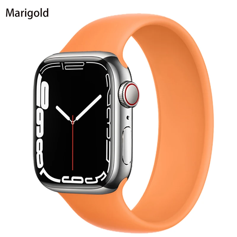 Elastic Silicone Solo Loop Strap