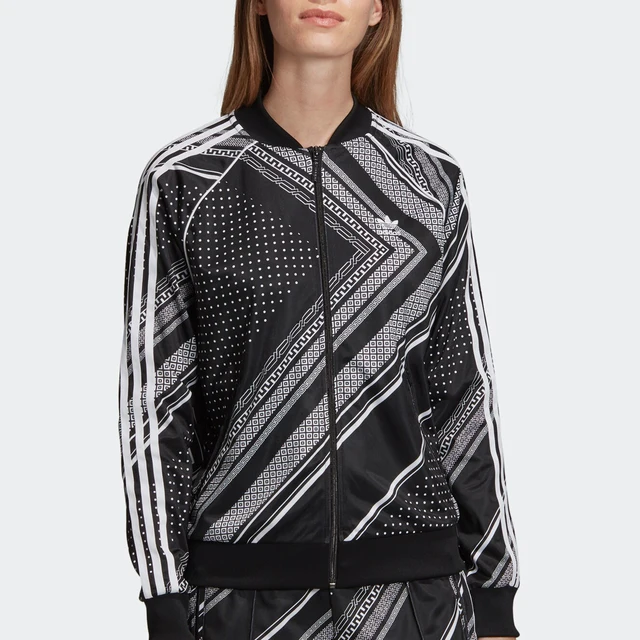 Adidas Authentic SST TT Veste de sport décontractée respirante à motif à pois pour femme DV2574 1