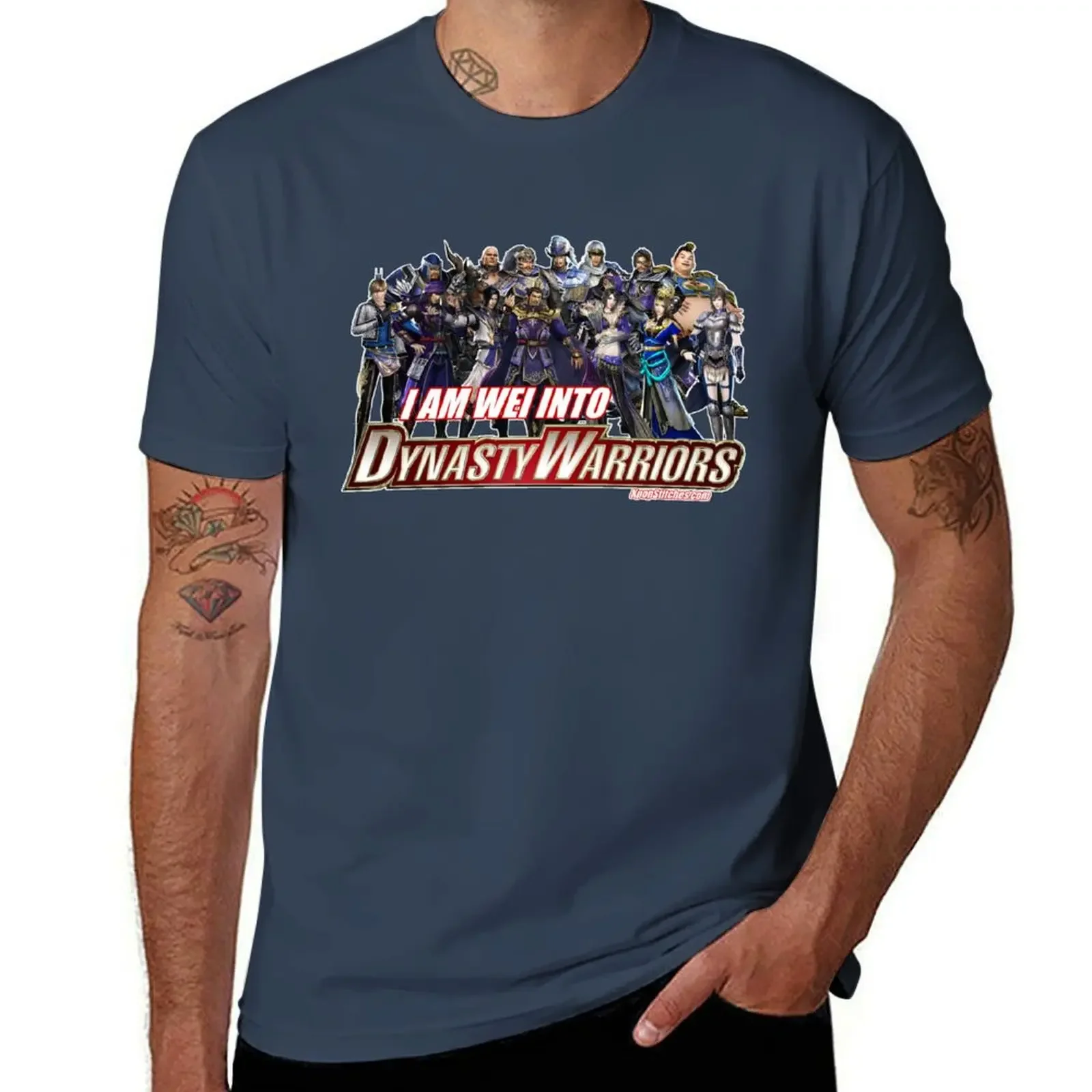 Dynasty Warriors I Am Wei In Dynasty Warriors T-Shirt Hippie Clothes Abbigliamento Estetico Maglietta Da Uomo