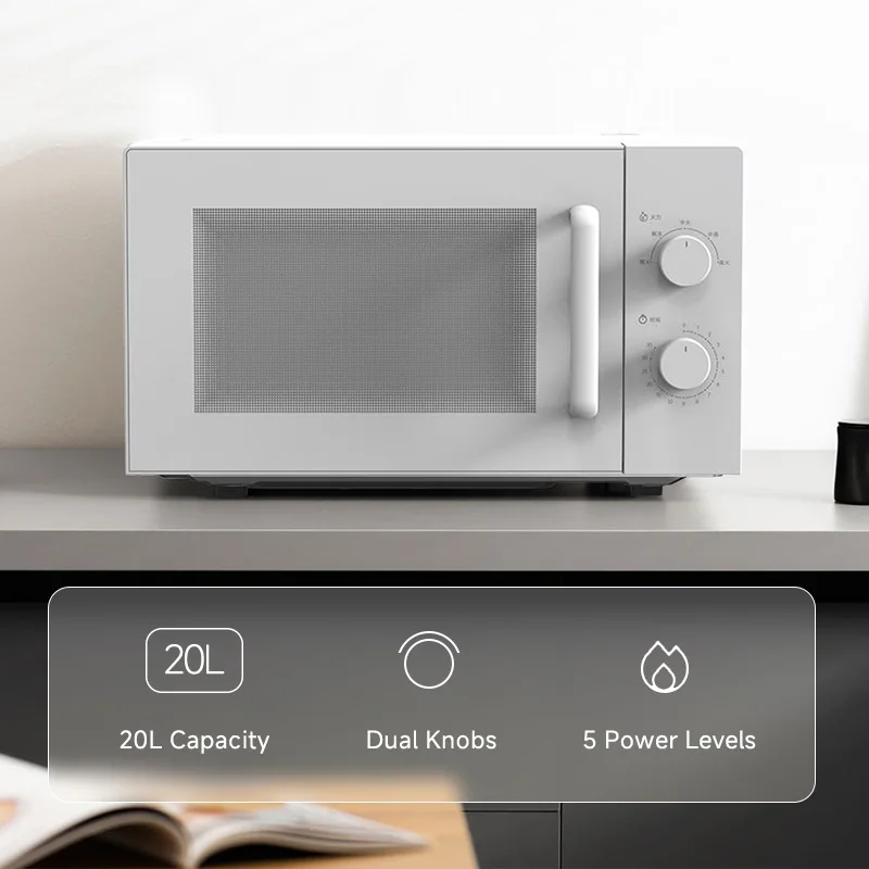 microwave oven Home 20L small mechanical turntable microwave oven multi-function automatic microwave oven 6