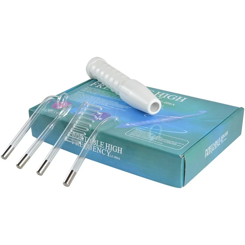 4 In 1 Dispositivo Di Bellezza Per Elettroterapia Portatile Ad Alta Frequenza Per La Rimozione Delle Macchie Cura Della Pelle Del Viso Spa Derma 4 Vio