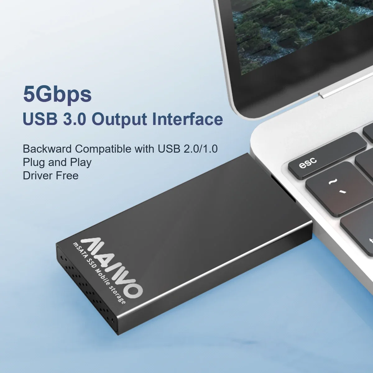 MAIWO mSATA solid state drive Case to SSD