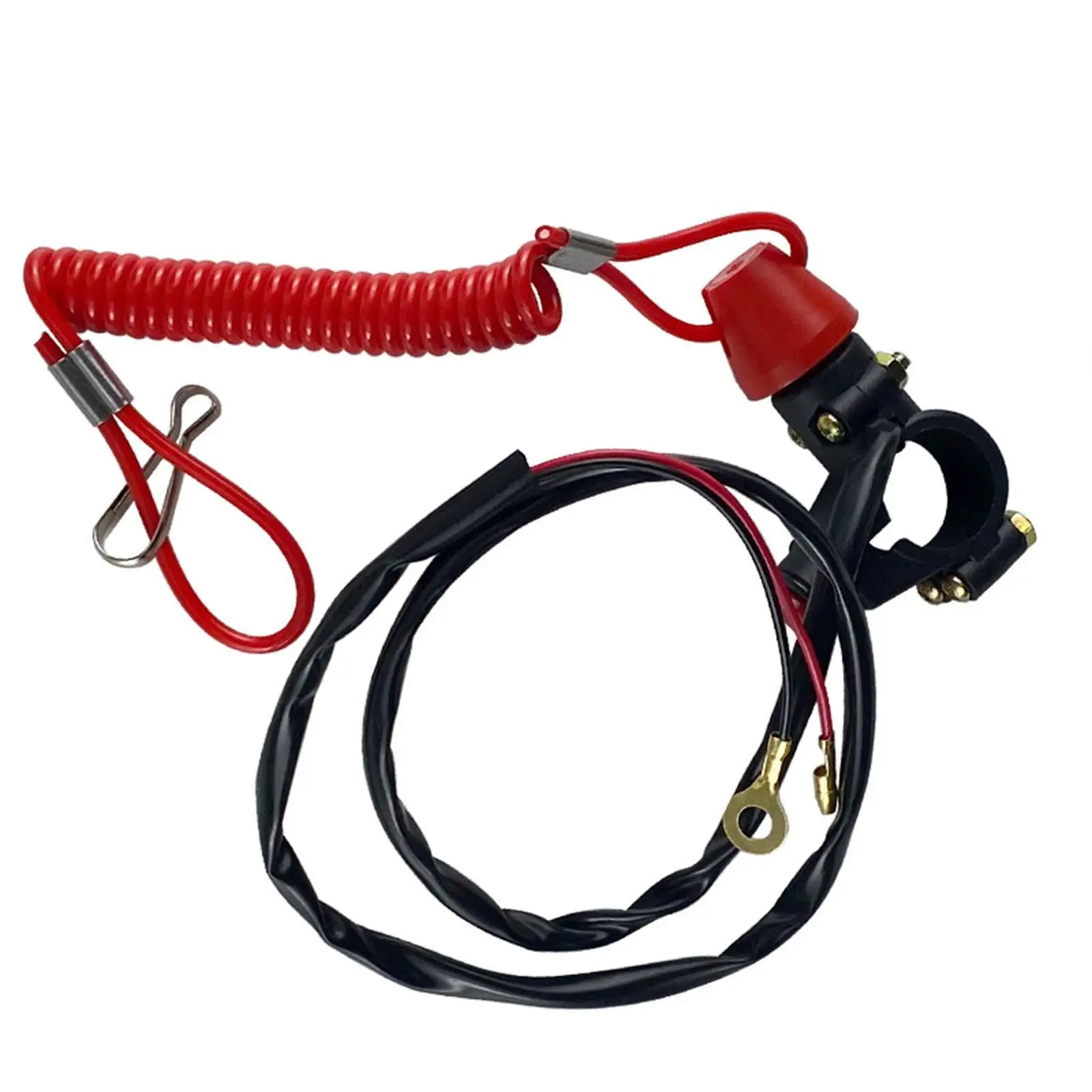 

Переключатель остановки двигателя, стабильный, простой в установке, аксессуары для влажной среды, сменные детали, переключатель остановки двигателя для квадроцикла