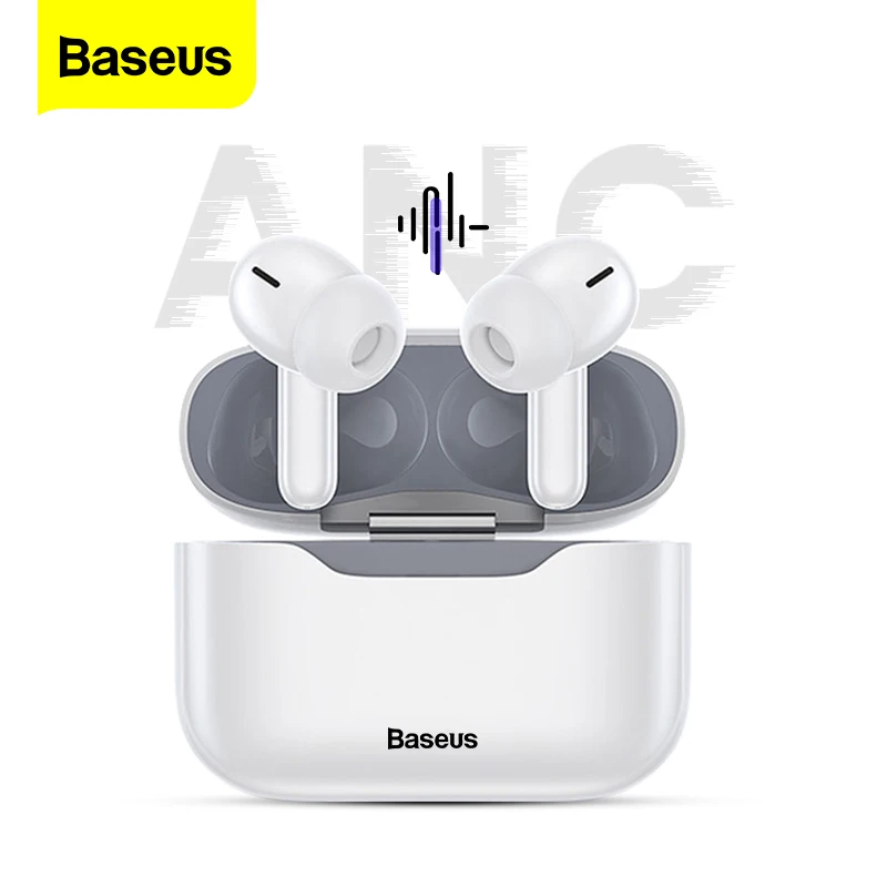 

Baseus S1 S1Pro Headphones Wireless Bluetooth 5.1 Earphones Active Noise Cancelling Earbuds with Mic Hifi TWS Fone Headset Gamer