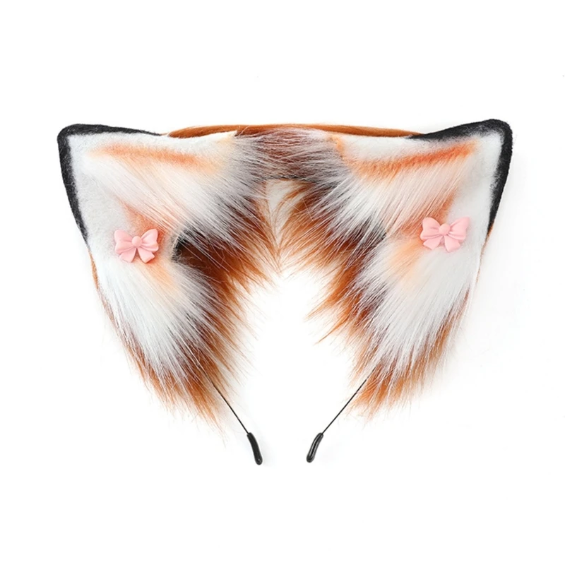 Bandeau Oreilles De Chat Mignon En Peluche Pour Halloween Cosplay Party F