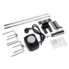 BBQ Grill Motor Meat Forks Set Rotating Motor Electric Automatic Rotisserie Spit Rod For Camping Household Cooking BBQ Motor Set 1