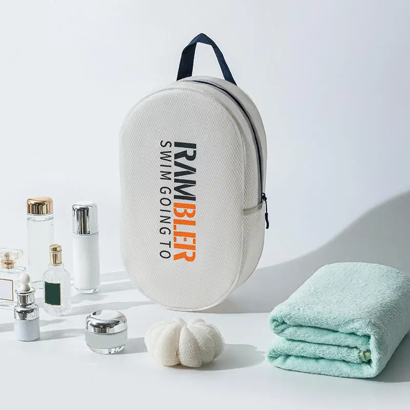 Waterproof Bag Dry Wet Separation Swimming Gym Dry Bag Handbag Pack Transparent Pool Waterproof Storage Large Capacity Zipper