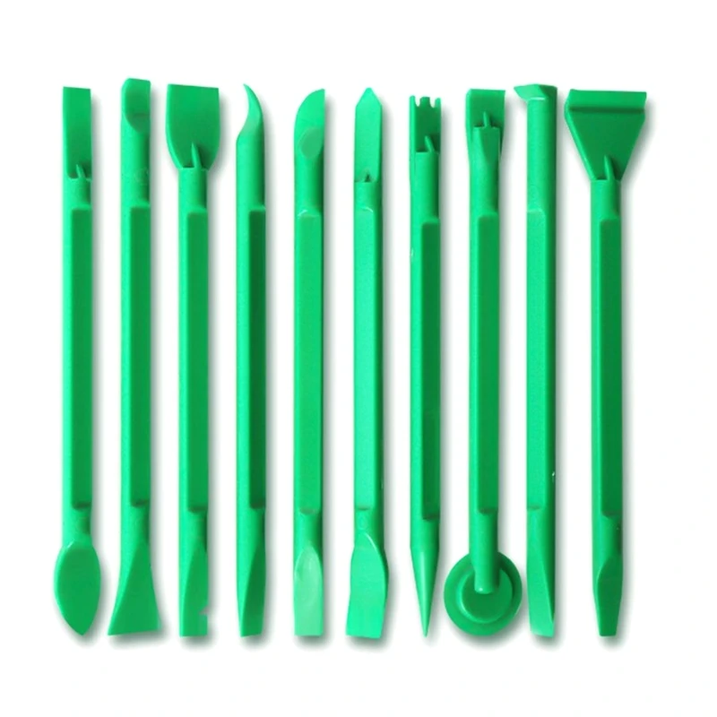 

10Pieces Opening Repairing Pry Tools Plastic Spudger for Smartphone