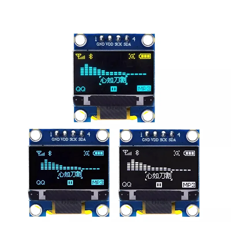 ROHS  0.96ġ oled IIC   oled ÷  128X64 I2C SSD1306 12864 Arduino LCD г