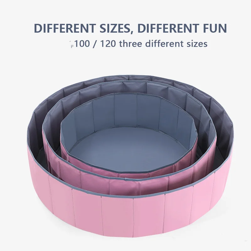 Foldable Ball Pit Dry Pool Infant Ocean Ball Playpen for Baby Ball Pool Playground Toys for Children Kids Birthday Gifts for Kid 3