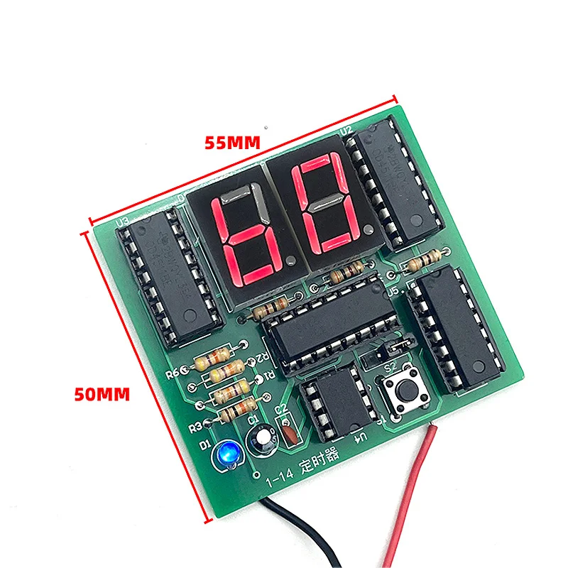 Kit Orologio Digitale Fai Da Te - Progetto Elettronico Per Imparare La