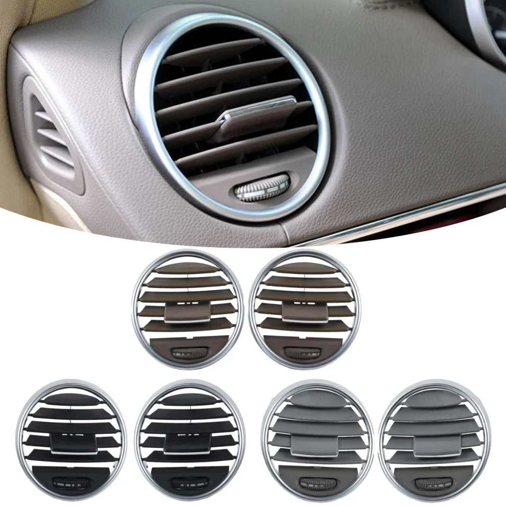 Car Dashboard Air Vent Outlet Panel For Mercedes-Benz W164 ML350 GL350 For GLEGLS Car Air Conditioning Outlet Paddle ABS