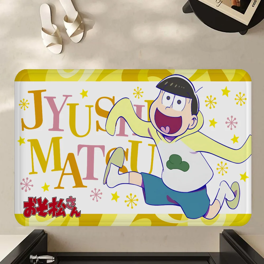 Osomatsu-san Door Mat Nordic Style Bedroom Living Room Doormat Home Balcony Anti-Slip Alfombra 6