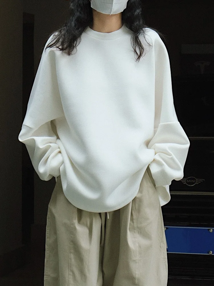 

Женская свободная кофта ENjoyce, повседневный легкий спортивный пуловер в Корейском стиле, весна-осень