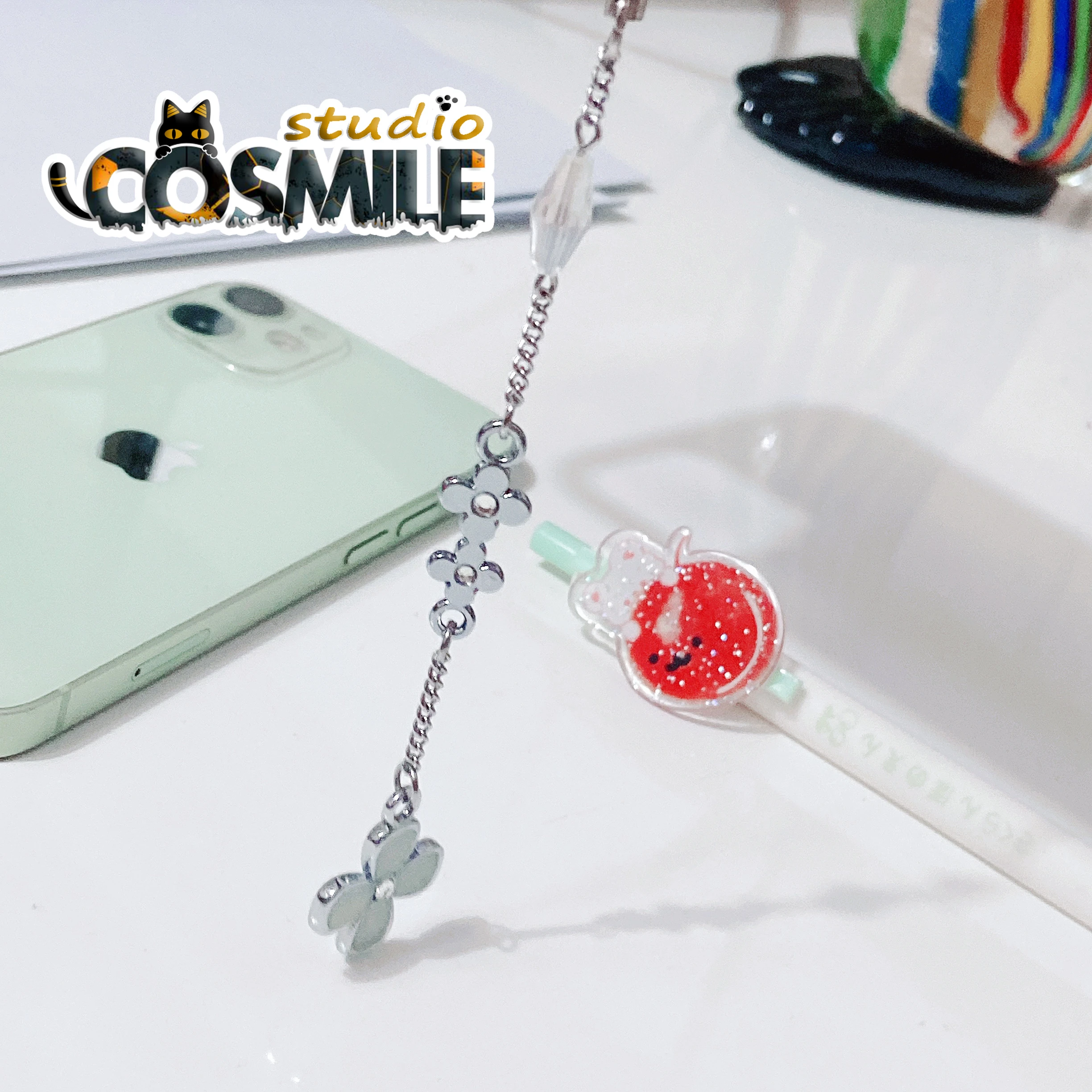 Kimi Ni Todoke Charm Keychain Phone Chain Key Fob Sawako Anime Phone Costume Adult