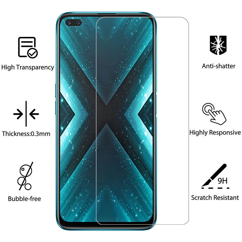 Фото Чехол для телефона для realme x3 superzoom закаленное стекло на realmex3 x 3 3x задняя крышка с супер зумом 360 realmi relme real me reali reame №4
