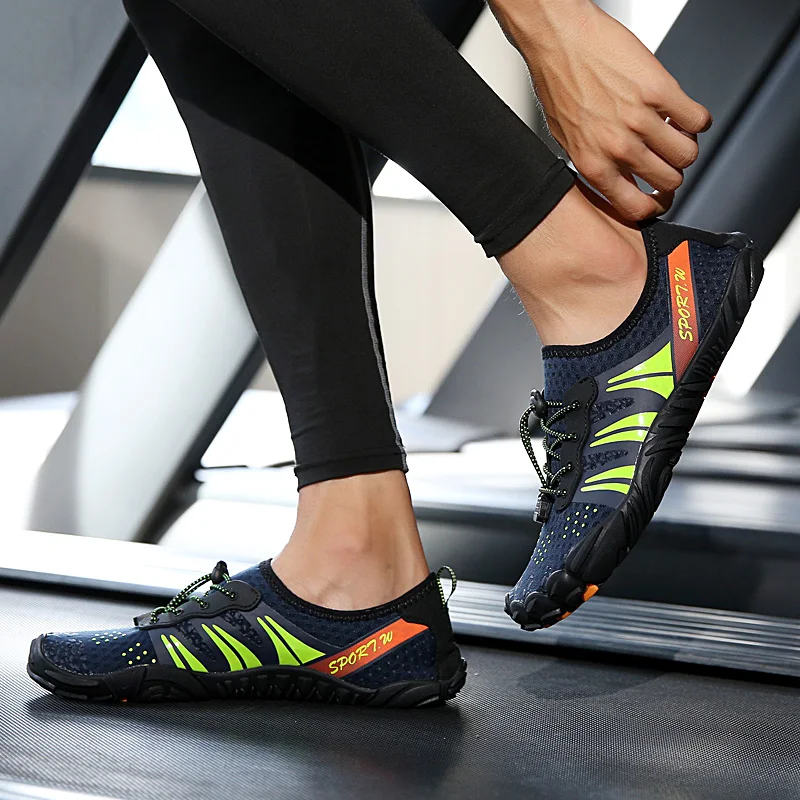35-46# Anti-Slip Unisex Gym Footwaer Couples Vacation Beach Game Aqua Shoes Men Squat Fitness Shoes Women Indoor Yoga