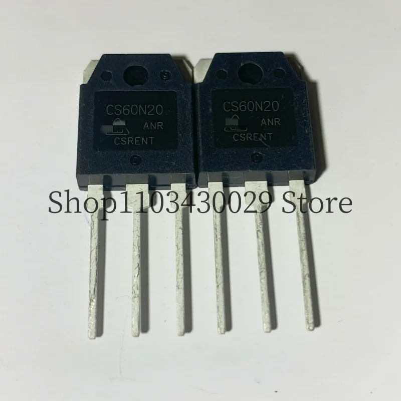 10Pcs New and Original CS60N20ANR CS60N20 TO-3P 60A 200V MOSFET ...