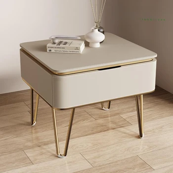 Comodino estetico moderno Contenitore nordico Comodino semplice italiano Lusso semplice Cajones De Dormitorio Mobili per camera da letto 1