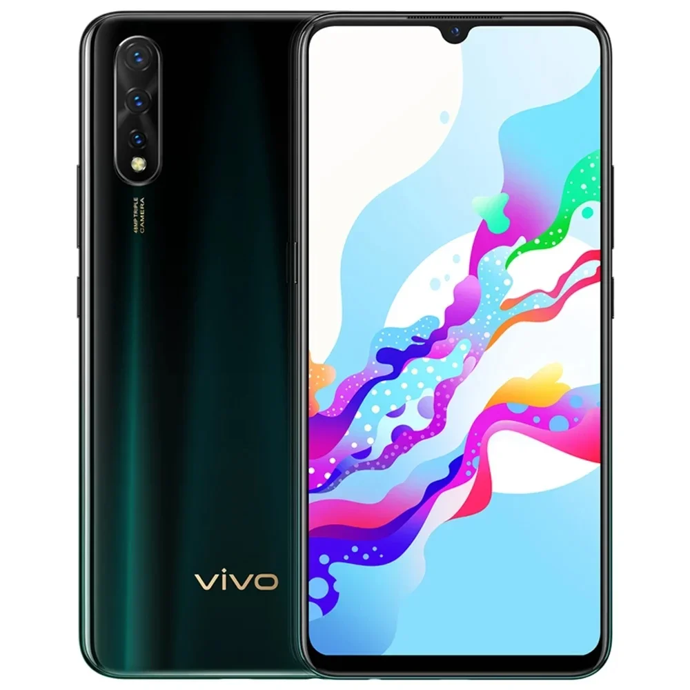 Vivo Z5 4G Smartphone Unlocked 6.38 inch 340x1080 Full Screen  CPU Snapdragon 712 Good condition used phone 2