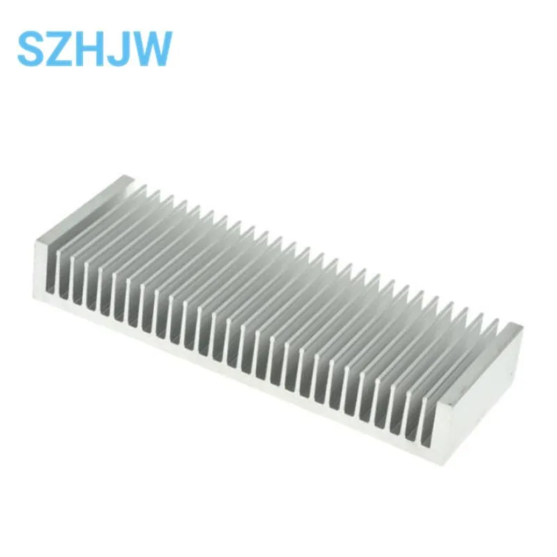 High-Quality Silver Aluminum Heat Sink, 200x60x30mm, for Enhanced Cooling Performance