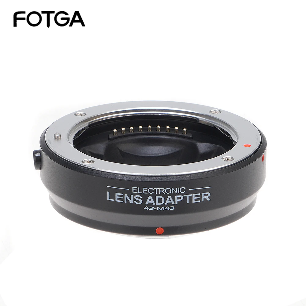 Fotga-af Adaptador de Lente de Foco Automático Apto para Quatro Estações M43 Olympus Panasonic Micro Mmf3