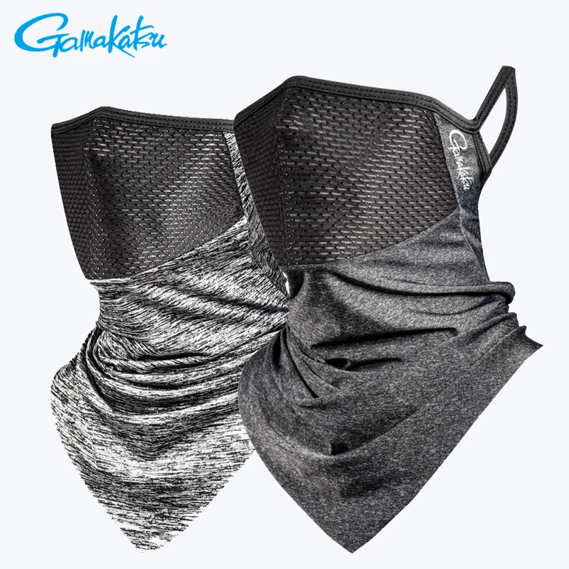 Gamakatsu Fishing Face Mask Sun Protection Bandana Breathable Fishing