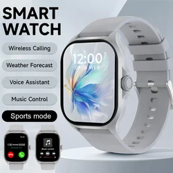 Versatile 1.88 - Inch Smart Watch with Fitness Tracking, Voice Assistant, and Wireless Calling (Silver)