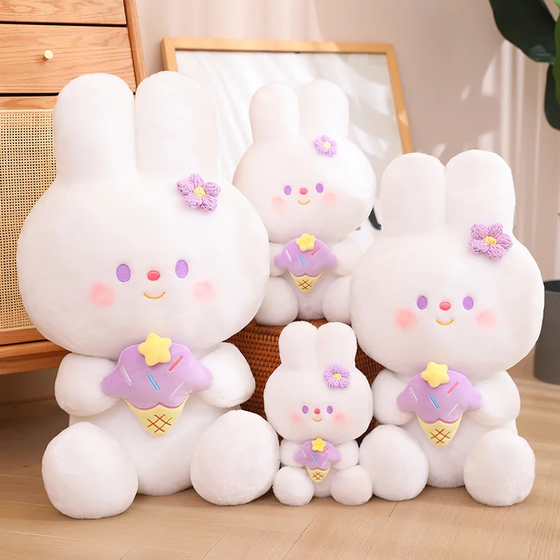 25/40/50/65cm Cute Sweet Rabbit Plush Toy Large Size Stuffed Animals Bunny Plushies Doll Kawaii Soft Kids Toys for Girls Gifts 65cm tourniquet emergency outdoor cat first aid tactical life saving hemorrhage control equipment
