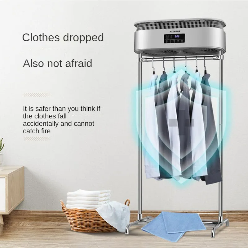 Clothes dryer Household quick drying clothes Babies' clothing pasteurization Foldable High power dryer Dehumidifier 2
