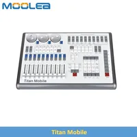 New I7 Quartz Titan V16 System DJ DMX Dimming Controller Stage Lighting Console Titan Mobile Tiger Touch Wing Control 2