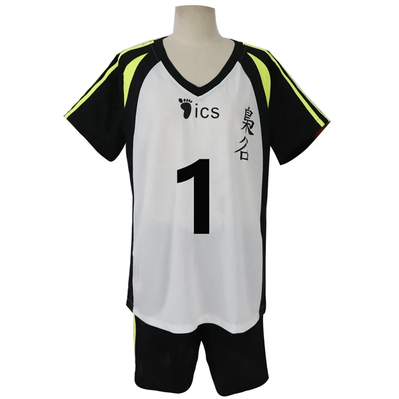 thumbnail image 1 of Disfraz de Cosplay de Anime Haikyuu, uniforme de voleibol de escuela secundaria, traje deportivo, uniforme del equipo de fútbol y baloncesto, 1 of 5