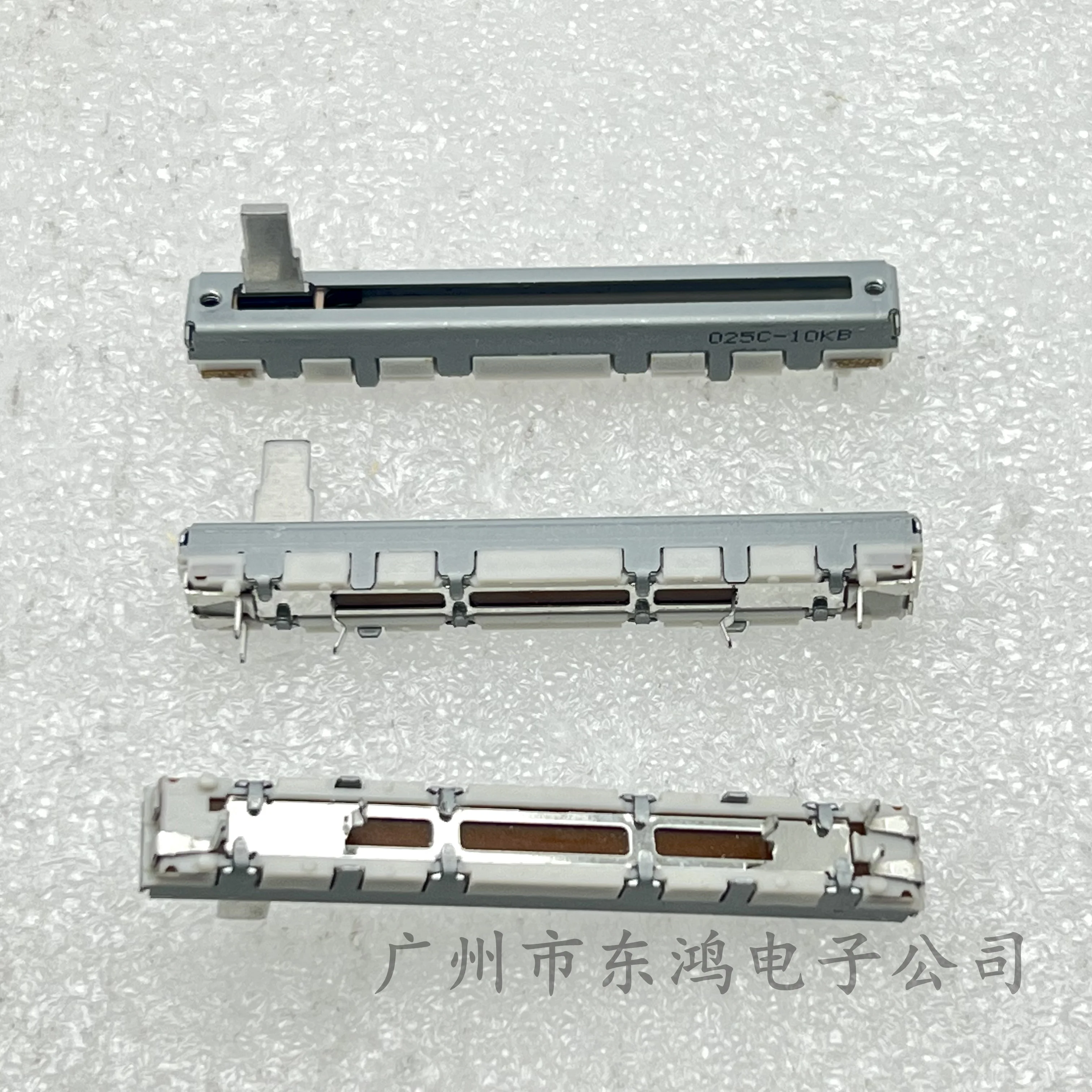 ALPS 60MM straight slide potentiometer linear potentiometer adjustable resistor B10K shaft length 10MM 3 feet 1 PCS