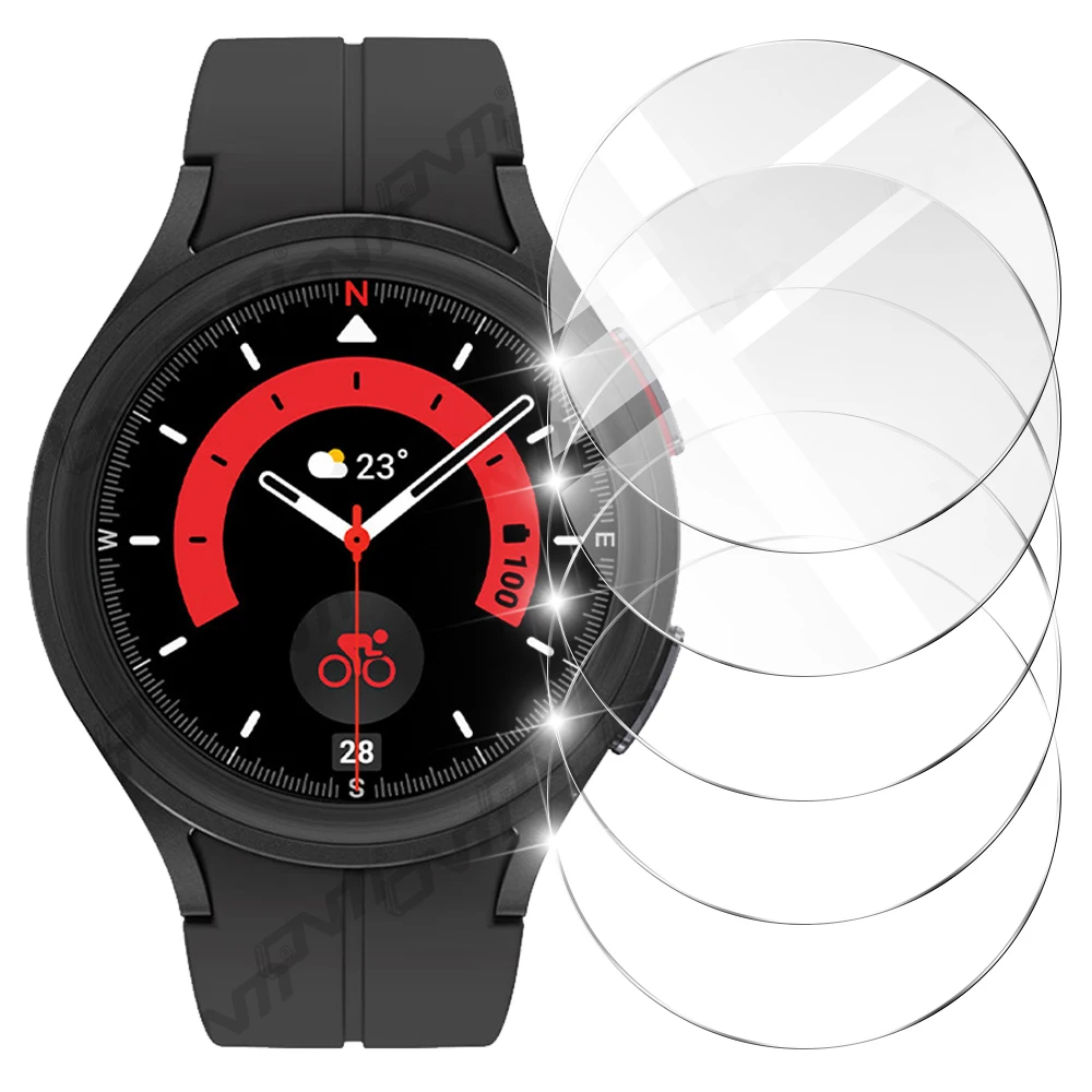 

Screen Protector for Samsung Galaxy Watch 6 40/44mm Classic 43/47mm Tempered Glass Protection for Galaxy Watch 6 Glass Film